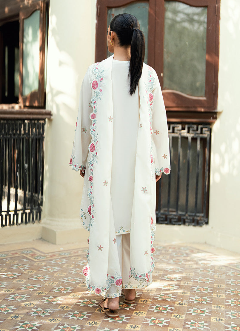 Embroidered 3 PC Suit