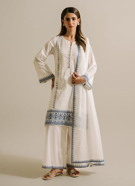 3 PC Embroidered Suit