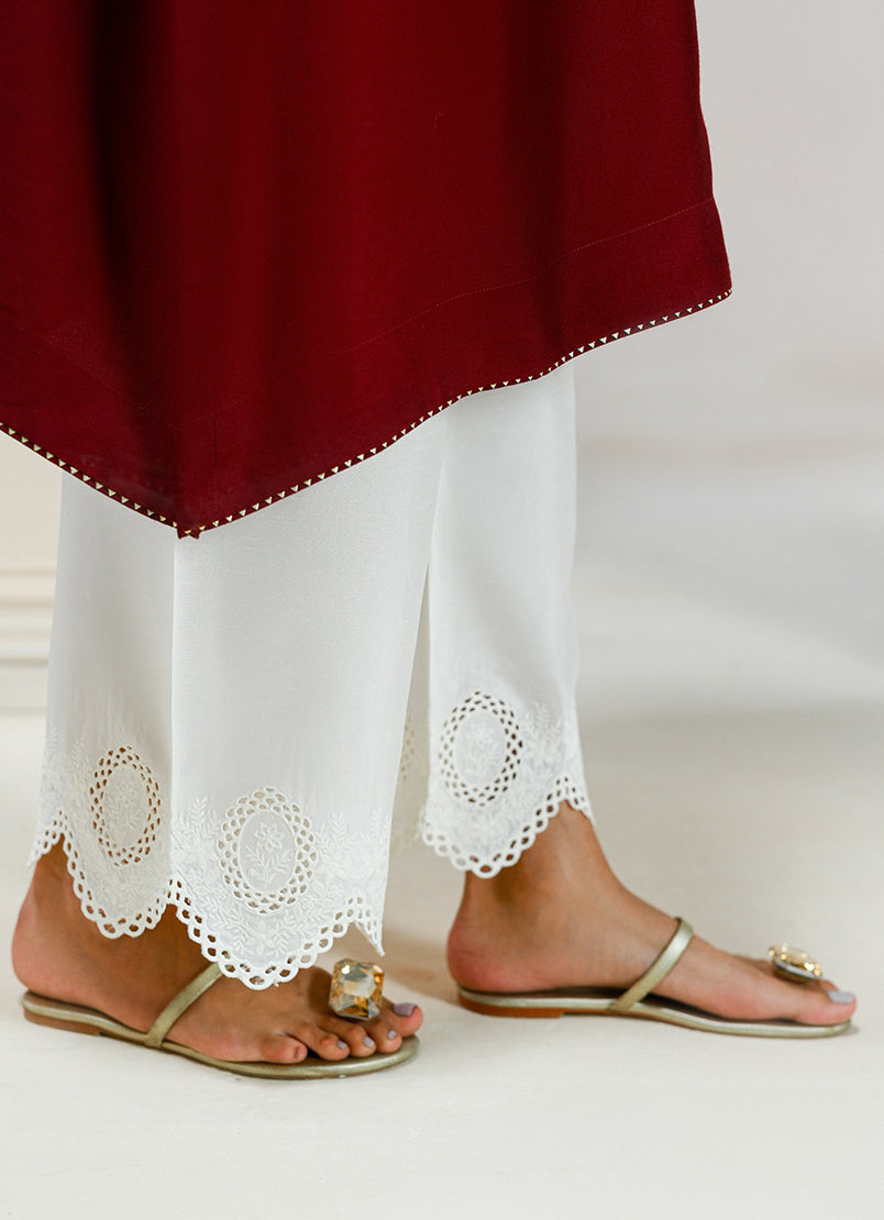 Embroidered Pant