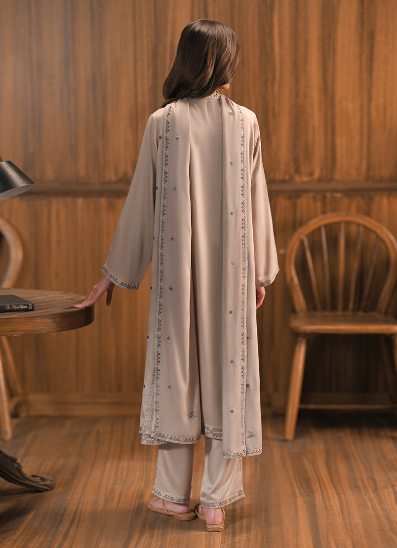 3 PC Embroidered Suit