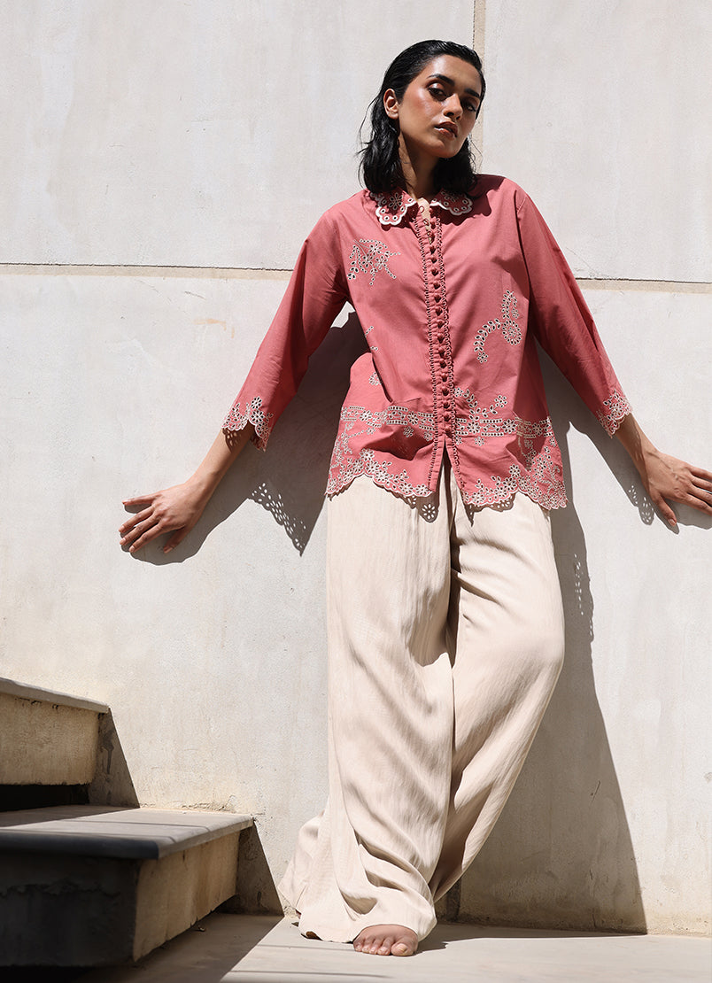 Embroidered Top