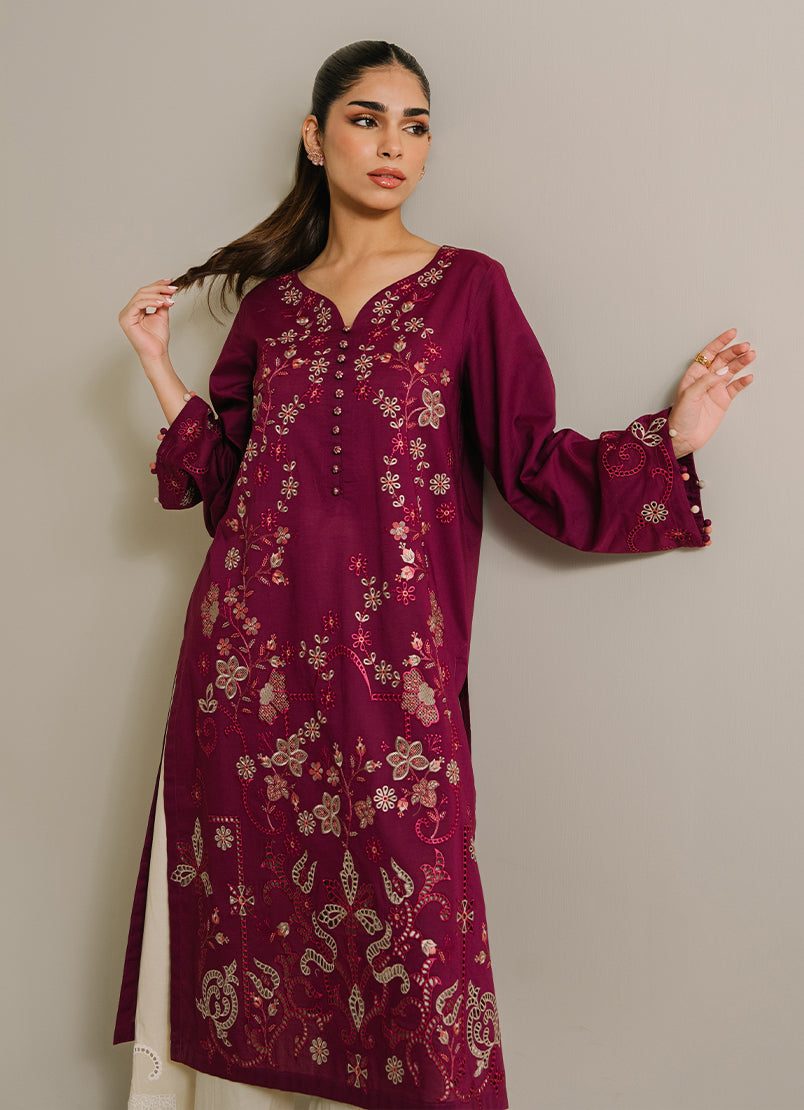 Embroidered Kurta
