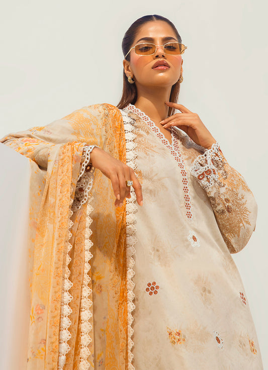 Embroidered 3 PC Suit