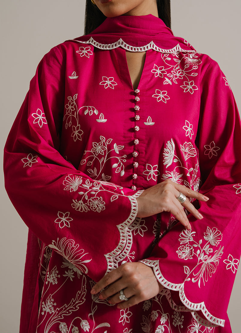 3 PC Embroidered Suit