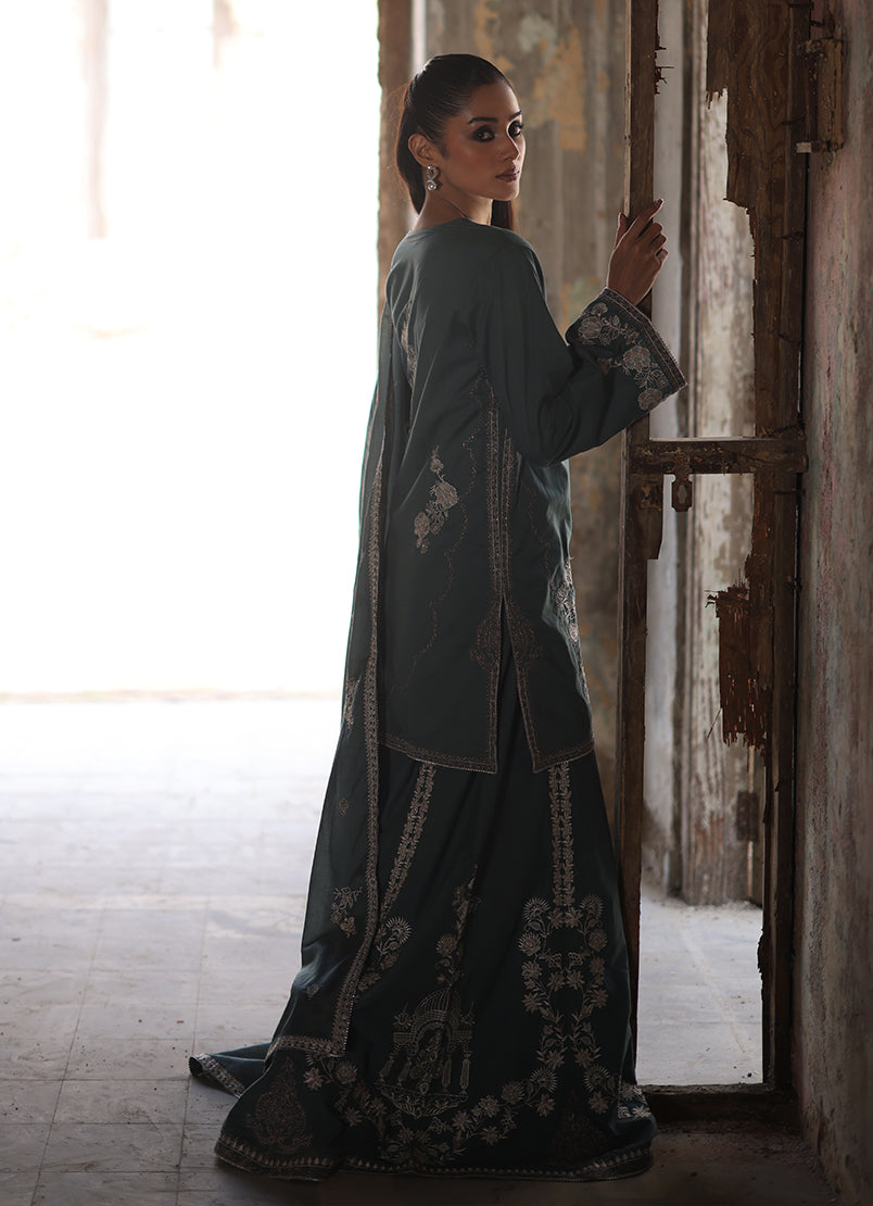 3 PC Kohsar Gharara Set