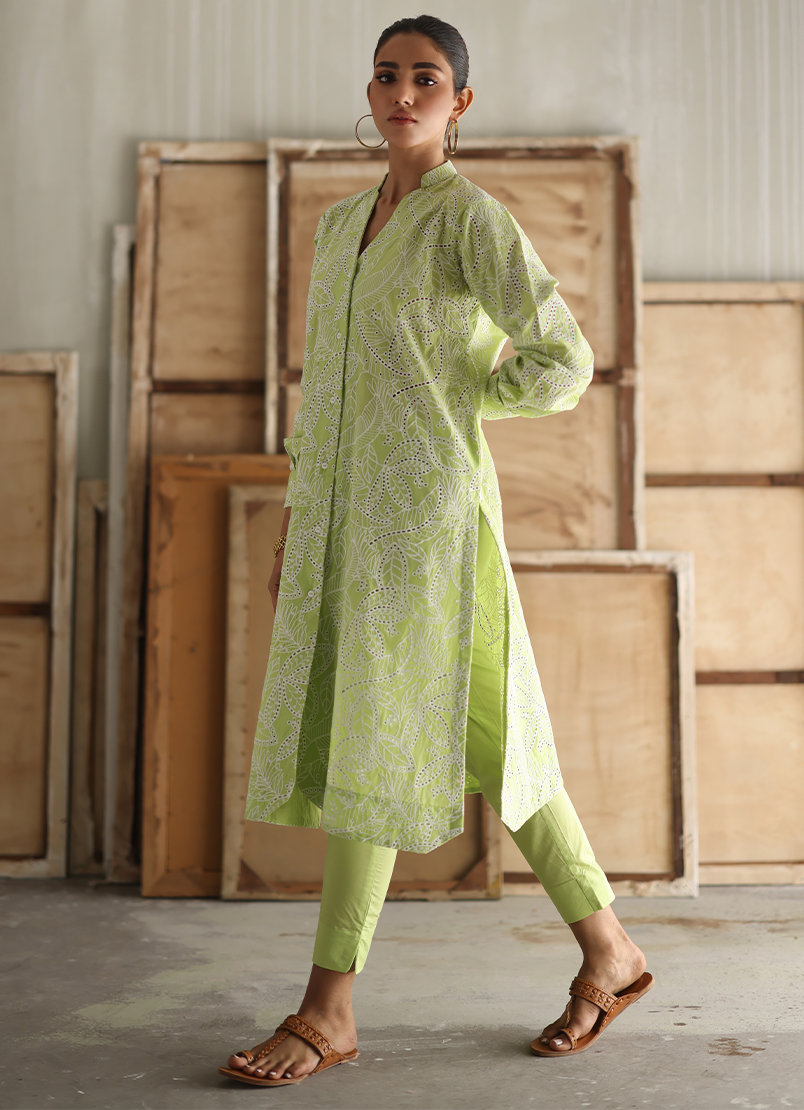 Lime Green COORD Set IMAGE PK