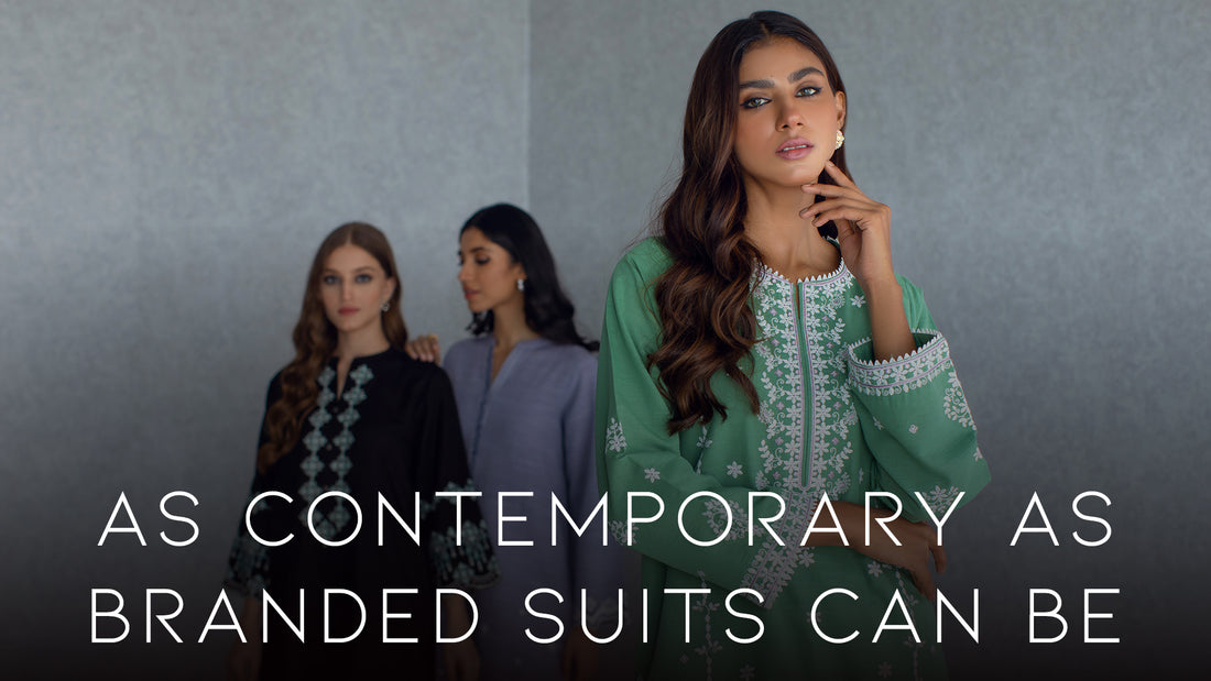 As Contemporary As Branded Suits Can Be