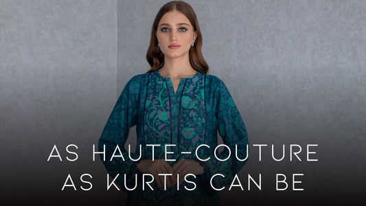 As Haute-Couture As Kurtis Can Be