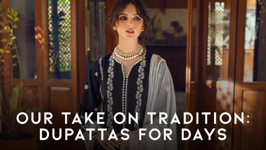 Our take on tradition: Dupattas for days