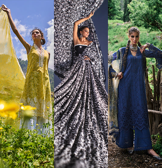 Online Unstitched Women's Clothes in Pakistan