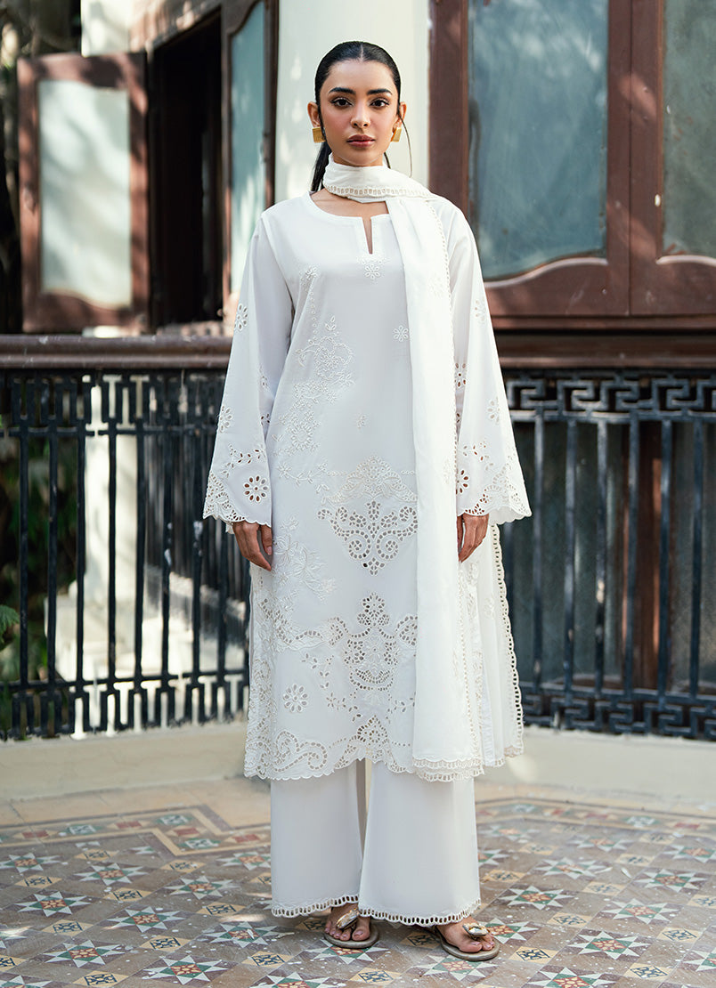 Embroidered 3 PC Suit