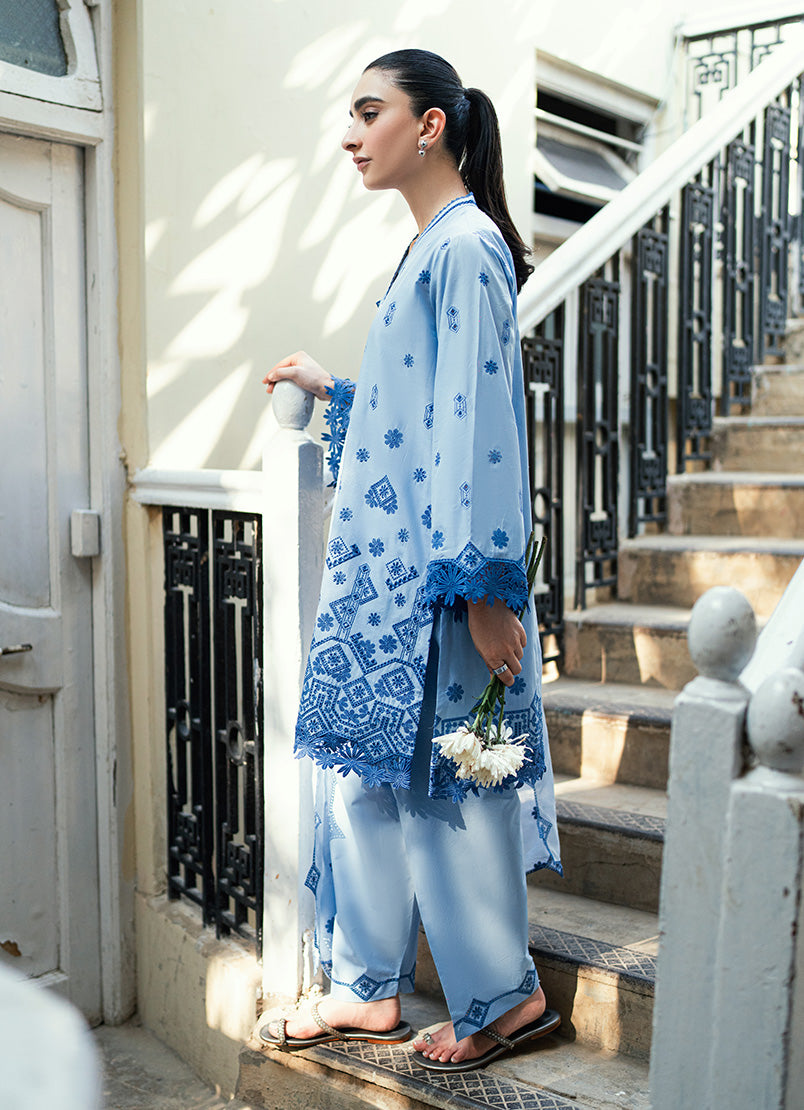 Embroidered 3 PC Suit