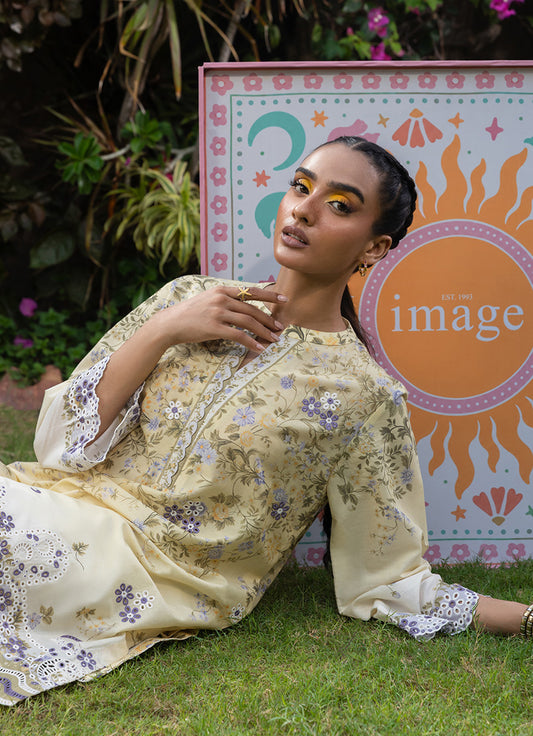 Printed Embroidered CO-ORD set
