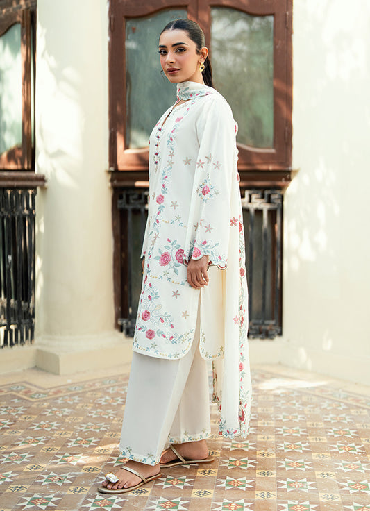 Embroidered 3 PC Suit