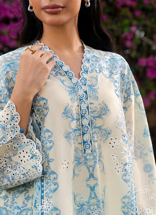 Printed Embroidered CO-ORD set