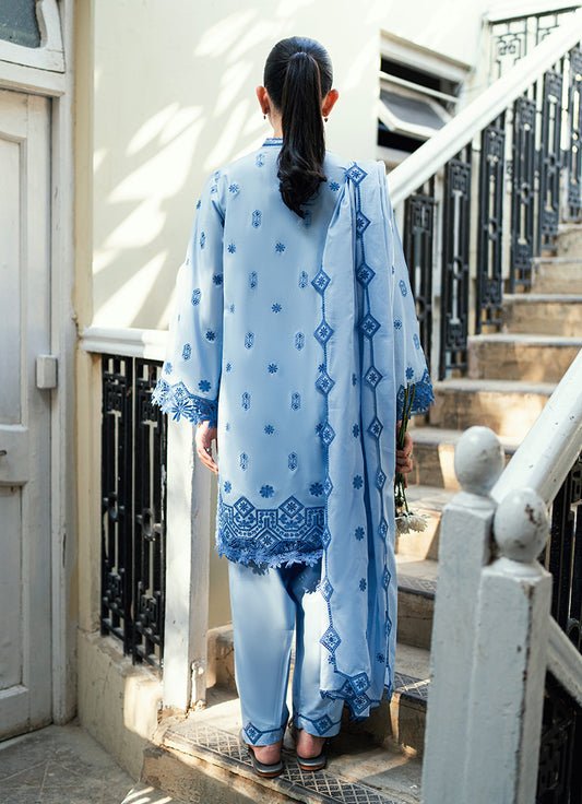 Embroidered 3 PC Suit