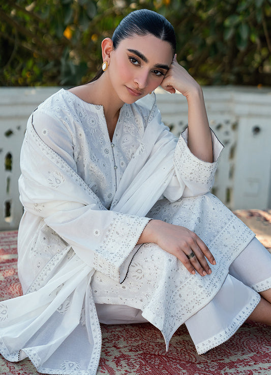 Embroidered 3 PC Suit