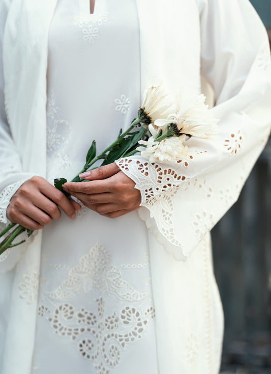 Embroidered 3 PC Suit