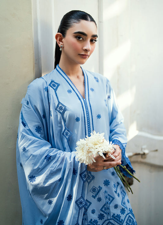 Embroidered 3 PC Suit