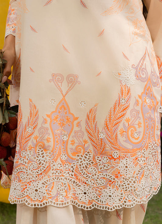 Printed Embroidered CO-ORD set