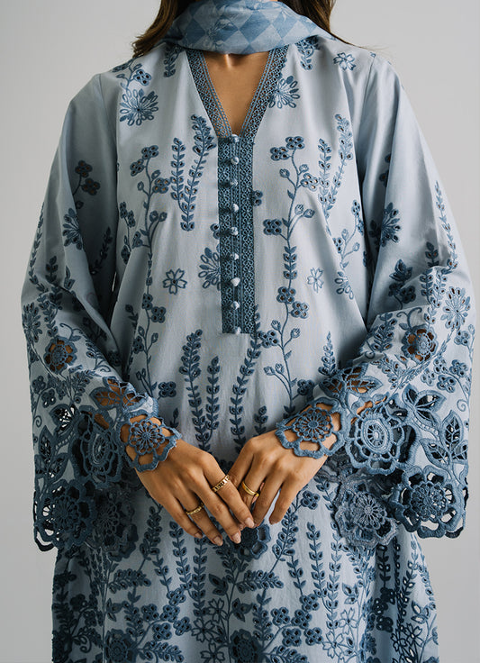3 PC Embroidered Suit