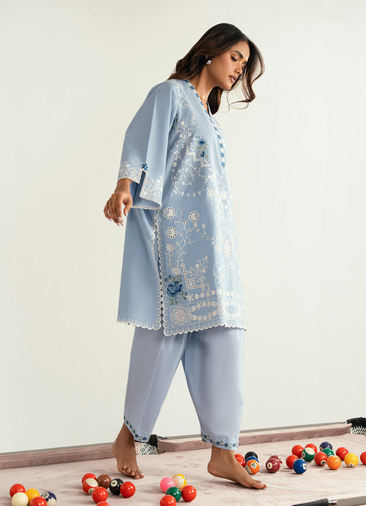 Embroidered 3 PC Suit