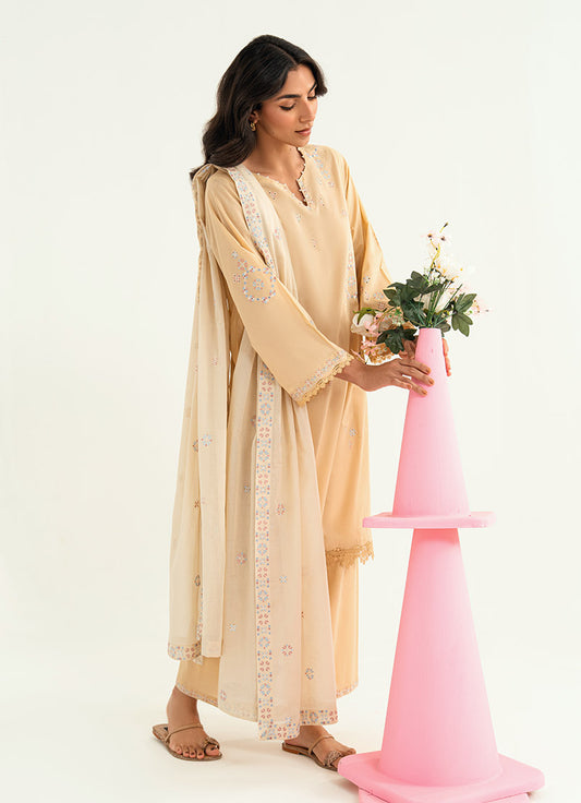 Embroidered 3 PC Suit