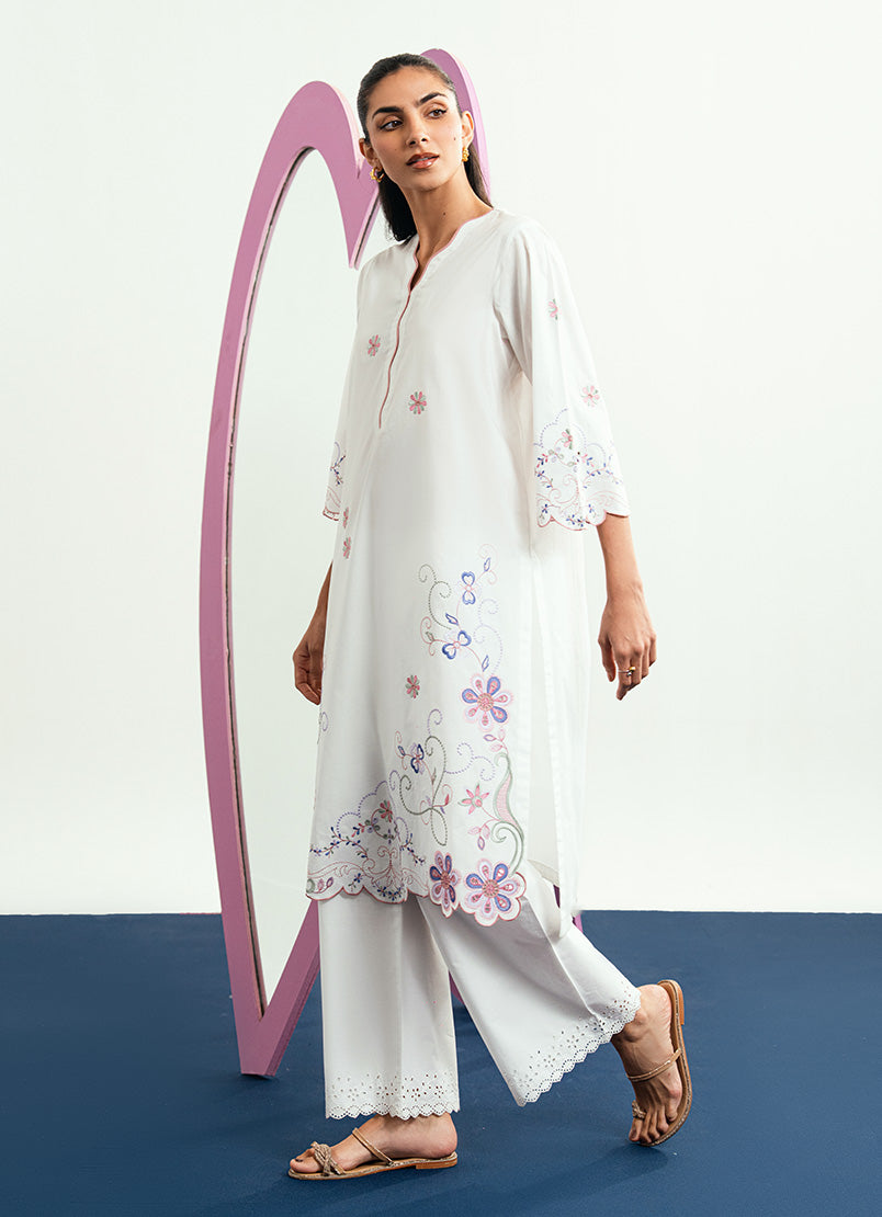 Embroidered Kurta