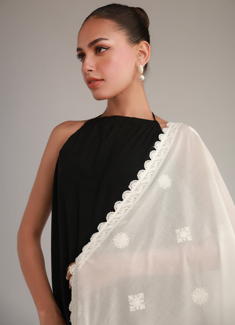 Cotton Embroidered Dupatta