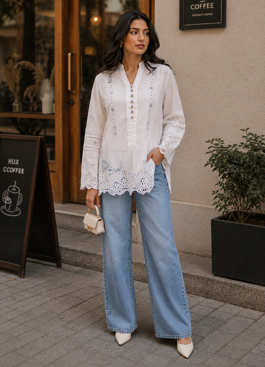 Embroidered Top