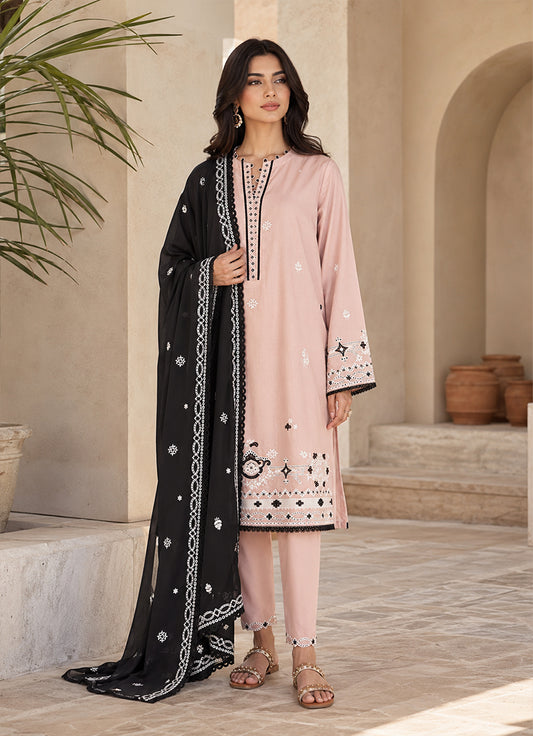 Embroidered 3 PC Suit