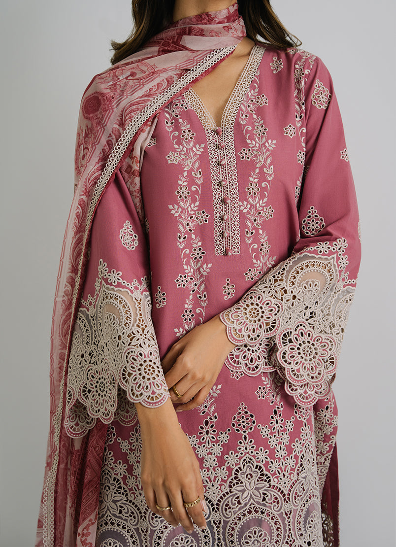 3 PC Embroidered Suit