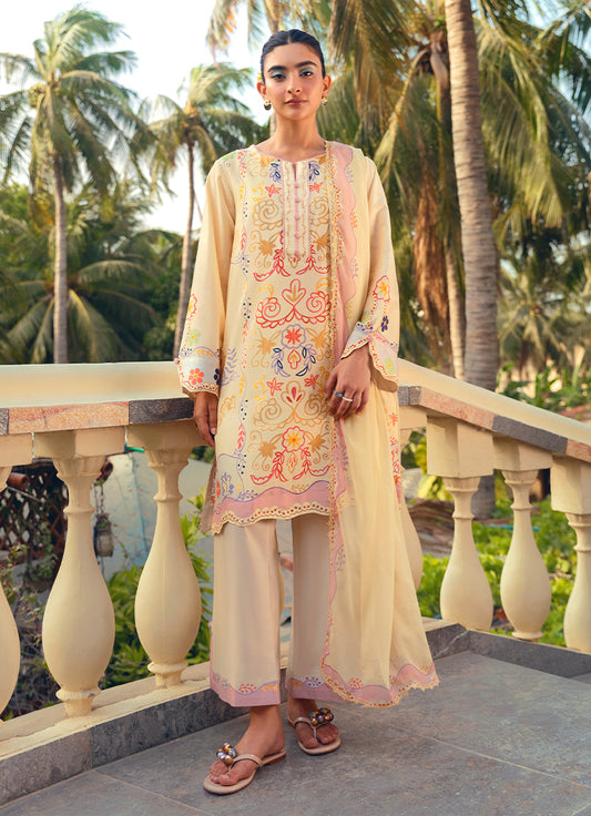 Printed 3 PC Suit