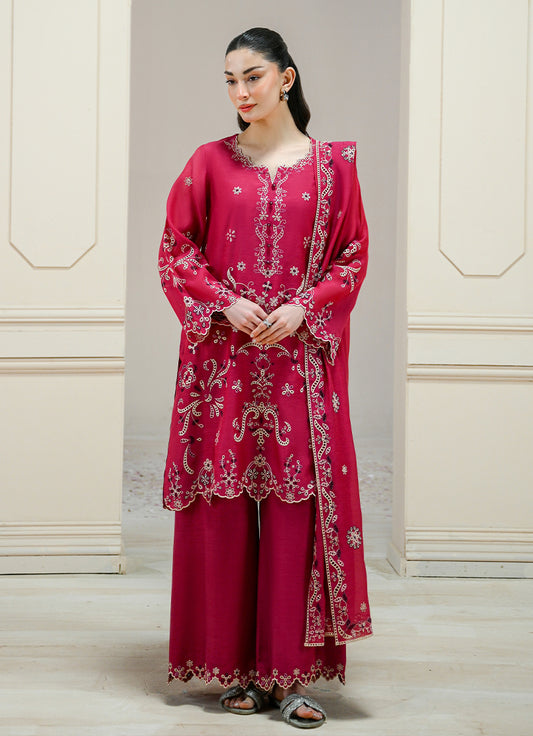 Embroidered 3 PC Suit