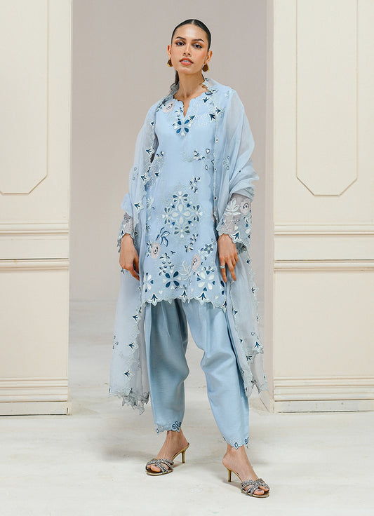 Embroidered 3 PC Suit