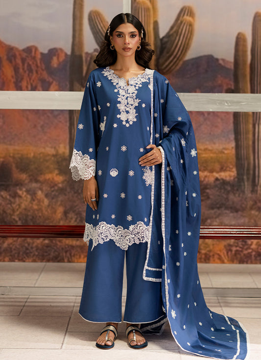 Embroidered 3 PC Suit