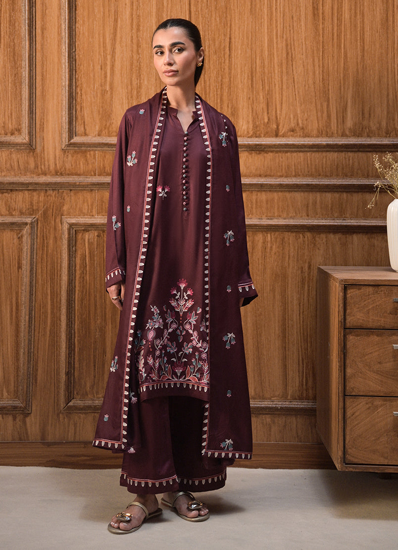 3 PC Embroidered Suit