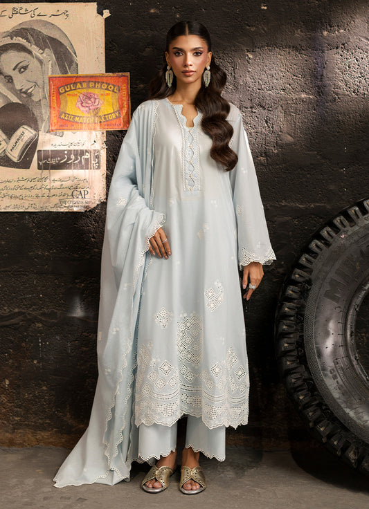 Embroidered 3 PC Suit