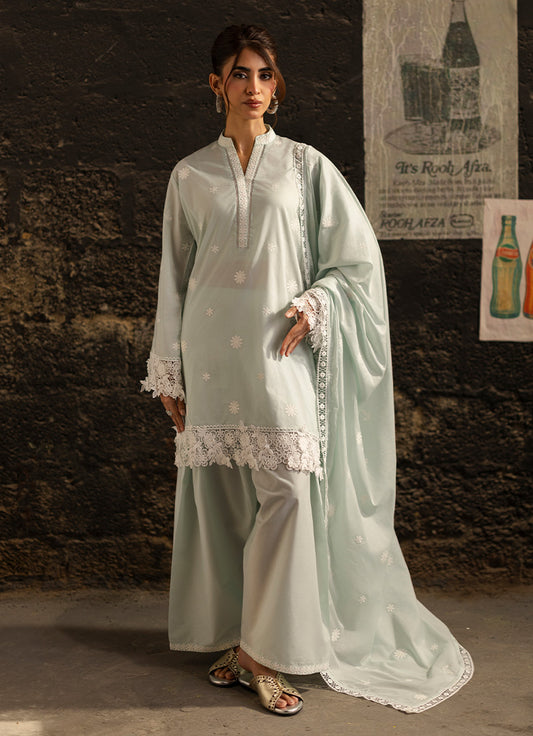 Embroidered 3 PC Suit