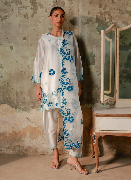Embroidered 3 PC Suit