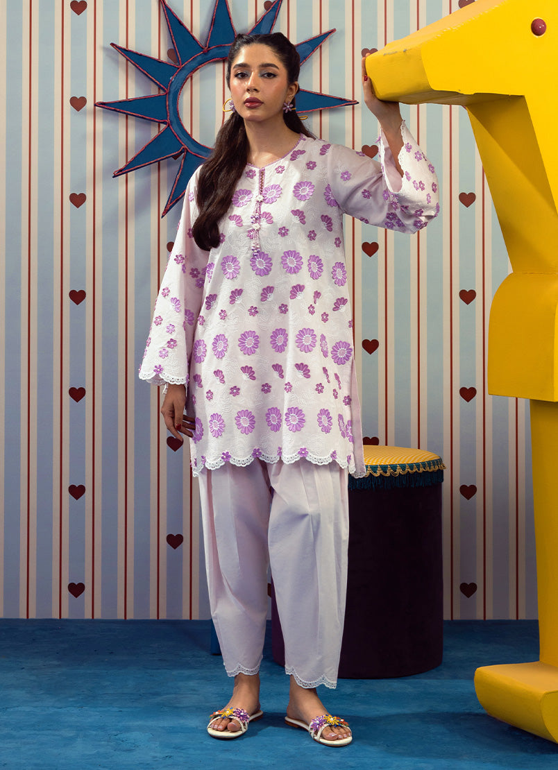 3D Embroidered CO-ORD Set