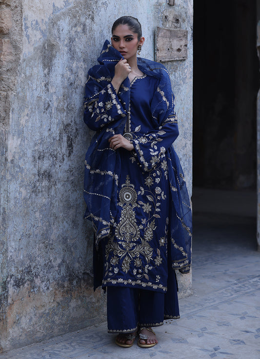 3 PC Embroidered Suit