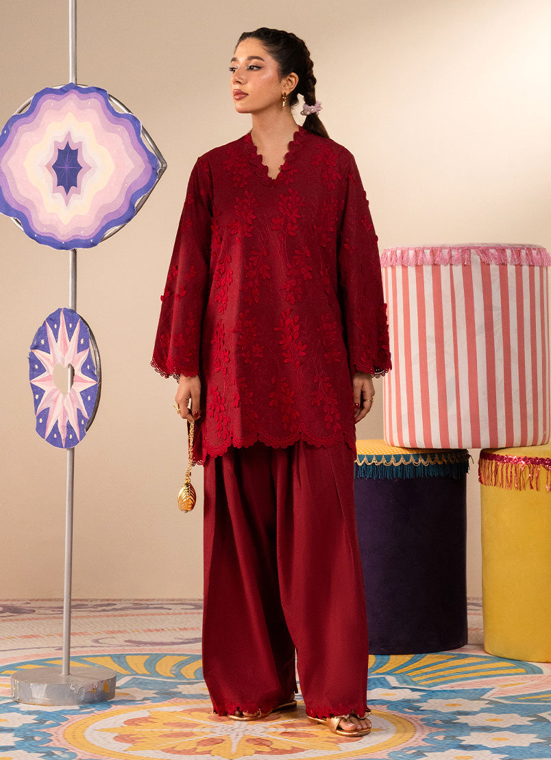 3D Embroidered CO-ORD Set