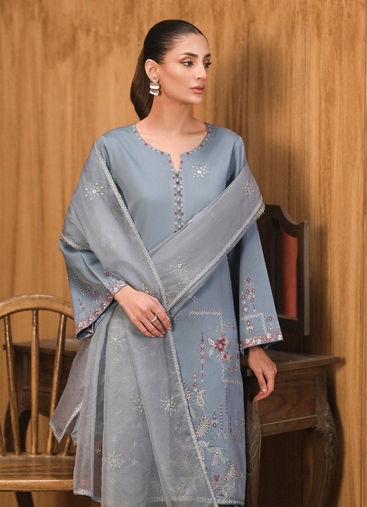 3 PC Embroidered Suit