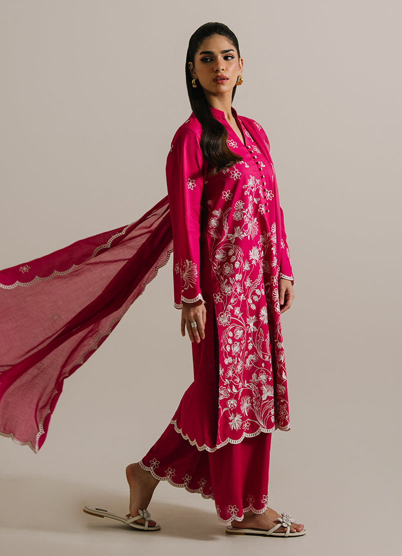 3 PC Embroidered Suit