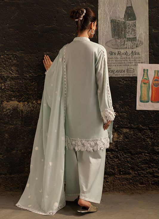 Embroidered 3 PC Suit