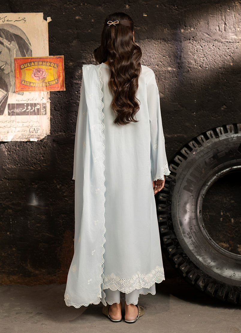 Embroidered 3 PC Suit
