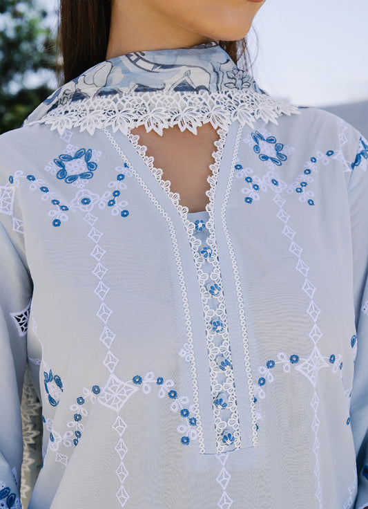 Embroidered 3 PC Suit