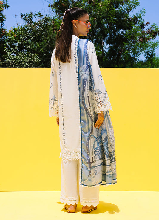 Embroidered 3 PC Suit