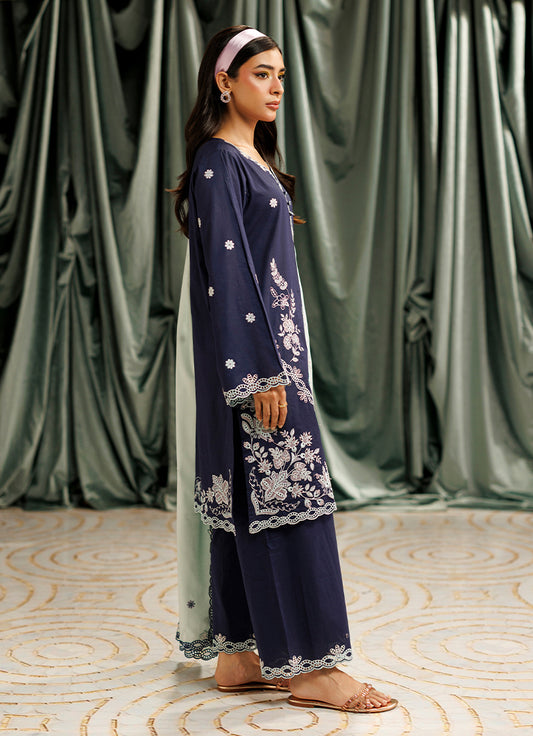 Embroidered 3 PC Suit